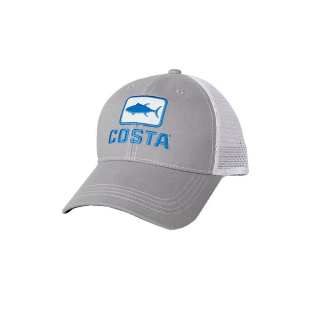 COSTA DEL MAR HAT CAP REALTREE FISHING TRUCKER BLUE REGULAR FIT